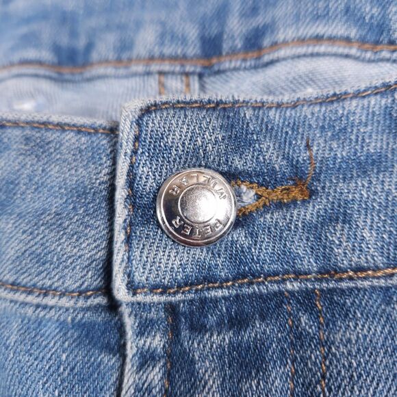 Peter Millar Crown Crafted Jeans Mens 40x34(32) Blue Stretch Denim 5-Pocket - Picture 3 of 16